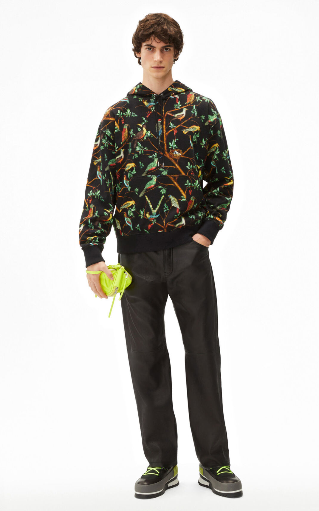 Kenzo Tapestry of birds oversized Sweatshirt Herr | 51309-ISPV